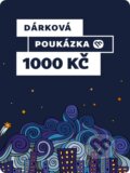 Dárková poukázka - 1000 Kč, Martinus.cz, 2016