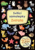 Kniha: Svítící samolepky Zvířata (Jiří Models)