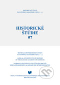 Historické štúdie 57 - Ingrid Kušniráková (editor), Peter Macho (editor), VEDA, 2023