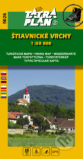 Štiavnické vrchy 1:50 000 (TATRAPLAN). TATRAPLAN, 2016