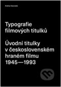 Typografie filmových titulků - Andrea Vacovská, 2016