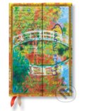 Paperblanks - diár Monet, Bridge (Most) 2017, Paperblanks, 2016