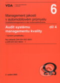 Management jakosti v automobilovém průmyslu VDA 6.4, Česká společnost pro jakost, 2005