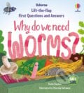 Why do we need worms? - Katie Daynes, Moesha Kellaway (ilustrátor), Usborne, 2024