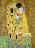 Dřevěné puzzle Art Gustav Klimt Polibek, 2024