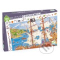 Puzzle: Observation puzzle - Piráti (Djeco). Djeco