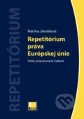 Repetitórium práva Európskej únie (3.vydanie) - Martina Jánošíková, IURIS LIBRI, 2024