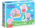 Puzzle: Prasátko Peppa Rodina 3v1 (Dodo). Dodo, 2024
