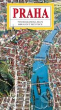 Kniha: Praha - mapa panoramatická velka (Tomáš Rygl). ATP Jihlava, 2012