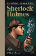 Sherlock Holmes 1: Štúdia v krvavočervenom, Podpis štyroch - Arthur Conan Doyle, SnowMouse Publishing, 2016