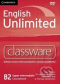 English Unlimited - Upper-Intermediate - Classware DVD-ROM - Alex Tilbury, Cambridge University Press, 2011