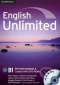 English Unlimited - Pre-Intermediate - A Combo - Alex Tilbury, Theresa Clementson a kol., Cambridge University Press, 2013