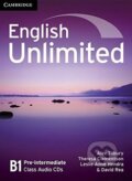 English Unlimited - Pre-intermediate - Class Audio CDs - Alex Tilbury, Theresa Clementson a kol., Cambridge University Press, 2010