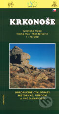 Kniha: Krkonoše - turistická mapa 1:75 000 (Žaket). Žaket, 2005