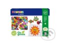 Playbox Zažehlovací korálky XL Go Green 600 ks, Playbox