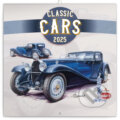 NOTIQUE Nástenný poznámkový kalendár Classic Cars 2025 (Václav Zapadlík)