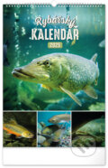 Nástěnný Rybářský kalendář 2025, Notique, 2024