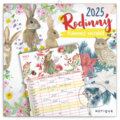 Nástěnný Rodinný plánovací kalendář 2025, Notique, 2024