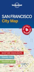 San Francisco City Map, Lonely Planet, 2016