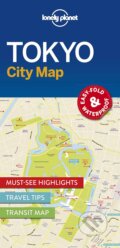 Tokyo City Map, Lonely Planet, 2016