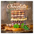 Nástenný poznámkový kalendár Chocolate (Čokoláda) 2025, Notique, 2024