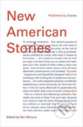 New American Stories - Ben Marcus, Granta Books, 2016