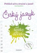 Kniha: Český jazyk od šestky do devítky (Alena Papoušková). Nakladatelství Fragment, 2024