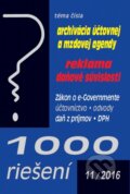 Kniha: 1000 riešení 11/2016 (Poradca s.r.o.). Poradca s.r.o., 2016