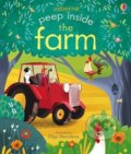 Kniha: Peep inside the Farm (Anna Milbourne). Usborne, 2015