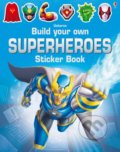 Build Your Own Superheroes Sticker Book - Simon Tudhope, Usborne, 2016