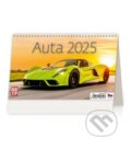 Auta 2025 - stolní kalendář (Helma). Helma, 2024
