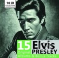 Hudobné CD: Elvis Presley: 15 Original Albu (Hudobné albumy). Hudobné albumy, 2024