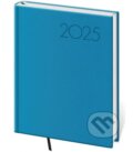 Diář 2025 Print Pop denní B6 světle modrá (Helma365). Helma365, 2024