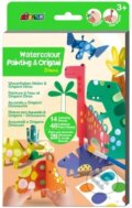 Kniha: Vybarvi si origami - Dinosauři (Avenir). Avenir, 2024