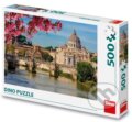 Puzzle: Puzzle 500 Bazilka Svatého Petra (Dino). Dino, 2024