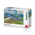 Puzzle: Puzzle 3000 Islandský ledovec (Dino). Dino, 2024