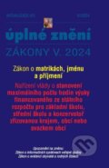 Aktualizace V/2 Zákon o matrikách, jménu a příjmení (Poradce s.r.o.)