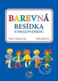 Kniha: Barevná besídka s omalovánkou (Marie Adamovská). Rotag, 2024