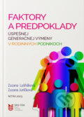 Kniha: Faktory a predpoklady úspešnej generačnej výmeny v rodinných podnikoch (Zuzana Juríčková a Zuzana Lušňáková)