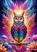 Puzzle: Neonová sova (Enjoy). Enjoy, 2024