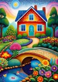 Puzzle: Barevný dům (Enjoy). Enjoy, 2024