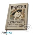 One Piece Zápisník Wanted Luffy A5 (ABYstyle). ABYstyle, 2024