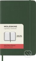 Moleskine – 12-mesačný denný diár 2025 - zelený (Moleskine). Moleskine, 2024