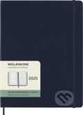 Moleskine – 12-mesačný plánovací zápisník (diár) 2025 - modrý (Moleskine). Moleskine, 2024
