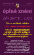 Aktualizace III/2 / 2024 - o sociálních službách, o nemocenském pojištění (Poradce s.r.o.). Poradce s.r.o., 2024