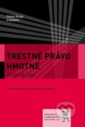 Kniha: Trestné právo hmotné. Osobitná časť (Dušan Korgo). Aleš Čeněk, 2016