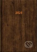 Diář 2025 Wood, denní A5 (Spektrum grafik). Spektrum grafik, 2024