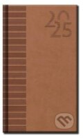 Diář 2025 Vivella Brown, mini, týdenní A6 (Spektrum grafik). Spektrum grafik, 2024