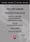 Kniha: Trestný zákon, Trestný poriadok 2024 (po novelách) (autorov Kolektív)