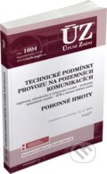 Kniha: ÚZ 1604 Technické podmínky provozu (Sagit)